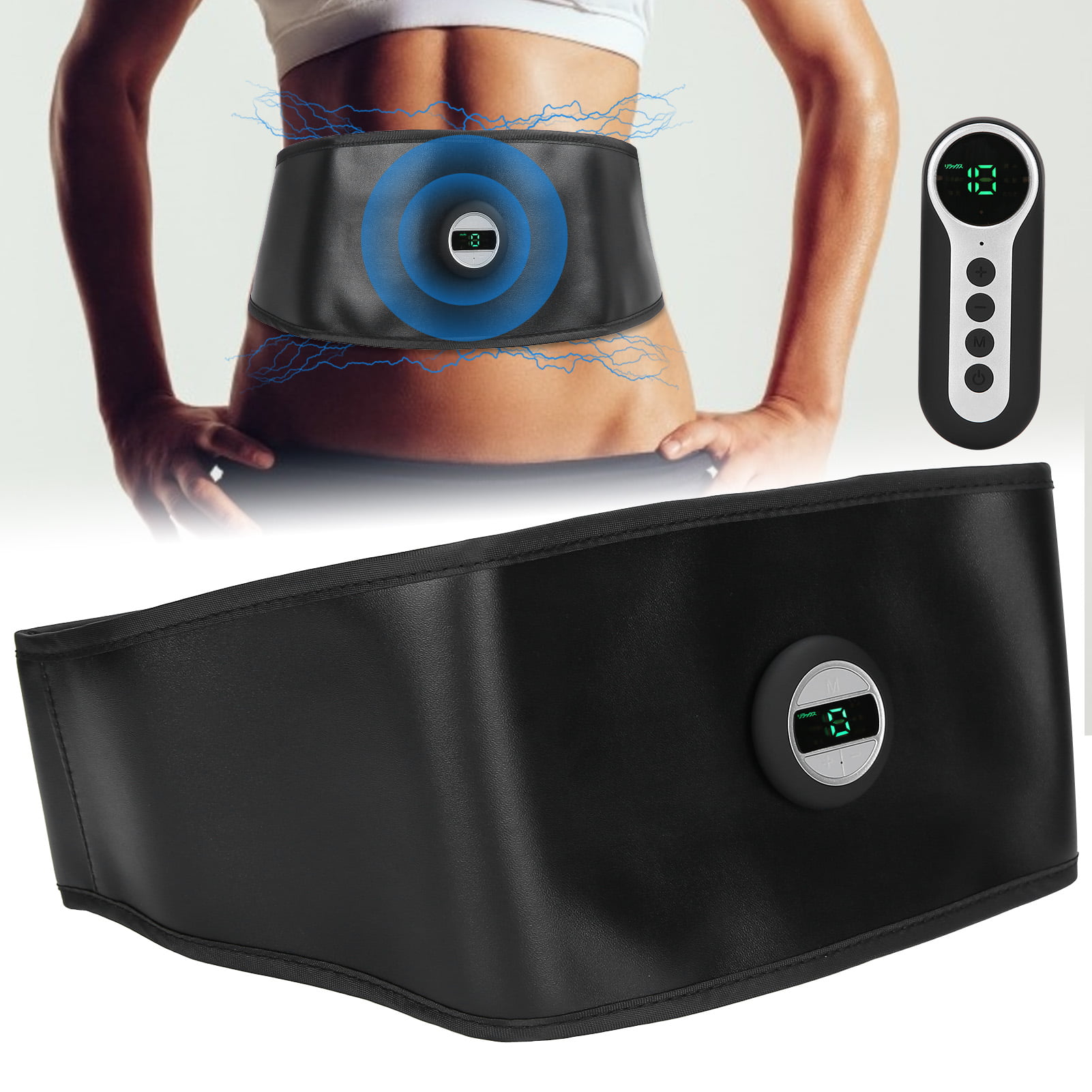 Details about   NEW Smart Waist Belt Abdominal Muscle Stimulator Fitness Belt Waist Slim Belt 