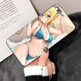 thumbnail image 1 of Funda de teléfono negra para iphone, carcasa sexy de anime para iphone 13, 8, 7, 6, 6S Plus, X, 5, 5S, SE, 2020, XR, 11 pro, XS MAX Fivean unisex, 1 of 2