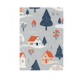 thumbnail image 6 of Yayeee Garden Flag 28" x 40" Double Sided Outdoor Yard Lawn Holiday Decorations, Gray Cartoon Houses, 6 of 6