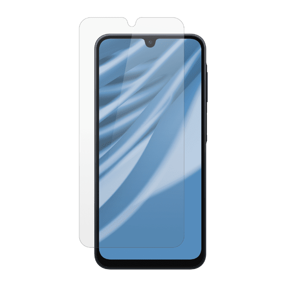 onn Samsung Galaxy A17 Clear Glass Screen Protector with Easy Application Box