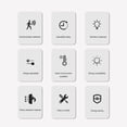 thumbnail image 3 of Ceiling Motion Detection Light Switch, Adjustable MmWave Human  Sensor Energy Saving Stable Performance  for Home, 3 of 8