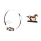 thumbnail image 5 of Soporte De Hierro Para Botellas De Vino, Escultura, Figura Artística, Adorno De Arte Coleccionable, Estatua De Caballo Para Escritorio, Decoración, Estantería, Muebles De Sala De Estar,, 5 of 8