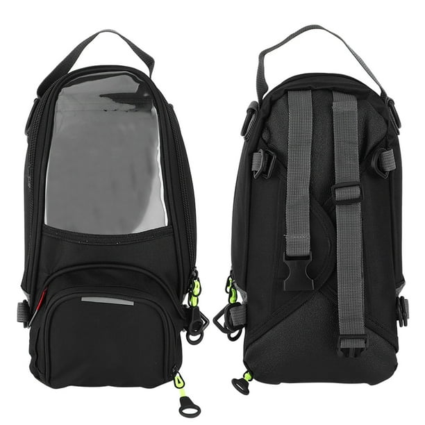 Bolsa De Navegación Para Motocicleta, Bolsa Para Depósito De Combustible, Imán Resistente Al Desgaste, Diseño De Ventana Grande Impermeable Para Moto