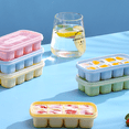 thumbnail image 4 of Molde para bandejas de cubitos de hielo: máquina para hacer cubitos de hielo y moldes de liberación más fácil para cócteles, whisky y jugos, 4 of 5