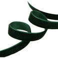 thumbnail image 2 of 5 Yards Green Velvet Ribbon – Christmas Holiday DIY Bow Gift Wrapping Decoration, Satin Flocking Ribbon for Party Table Decor, Craft Ribbon for Festive Gift Packaging, 0.39*177.16in, A, 2 of 6