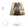 thumbnail image 2 of Sheep Grass Sunlight LED Desk Lamp Table Lamp USB Bedside Nightstand Small Lamp for Bedroom Living Room Kids Room, 2 of 8
