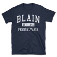 thumbnail image 1 of Blain Pennsylvania Classic Established Men's Cotton T-Shirt, 1 of 1
