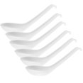 thumbnail image 3 of 6pcs Asian Soup Spoons Rice Spoon Flatware Ramen Spoons Eating Cooking Spoons, 3 of 4