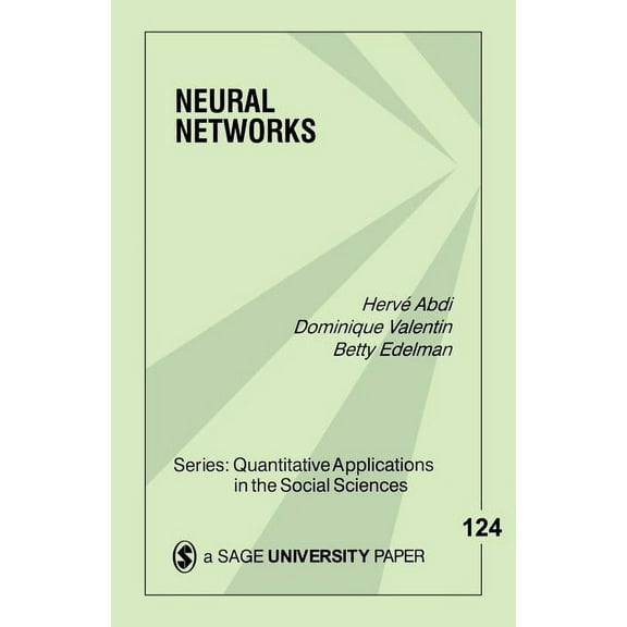 Quantitative Applications in the Social Neural Networks, Book 124, (Paperback)