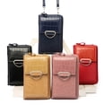 thumbnail image 2 of MUSOIE Vegan Leather Small Crossbody Bags for Women Cell Phone Bag Cross Body Purses with Card Slots, 2 of 9