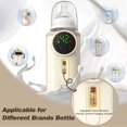 thumbnail image 2 of Fast Heating Portable Bottle Warmer for Travel,Monitor Milk Volume,Leak-Proof,Fast Charging&Cordless,Can Use While Charging,Keep Nutrition Bottle Warmer on The Go, 2 of 6