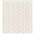 thumbnail image 3 of Ambesonne Pink Polka Dots Shower Curtain, Circles and Hearts, 69"Wx75"L, Rose and Eggshell, 3 of 3