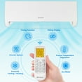 ROVSUN 9,000 BTU Mini Split AC/Heating System with Inverter, 19SEER