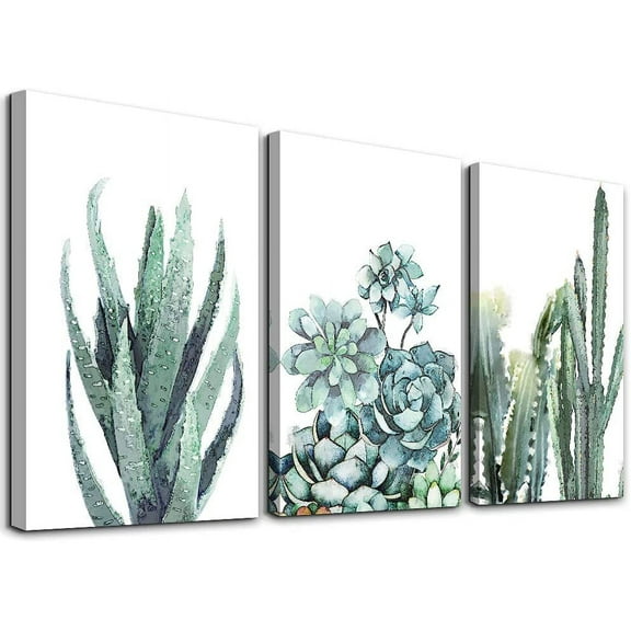 Canvas Wall Art For Living Room Family Wall Decor For Bedroom Kitchen Decor Artwork Abstract Leaves Painting Fashion Office Wall Pictures Poster Prints Bathroom Home Decorations(Only canvas)