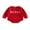 Red, variant on Bagilaanoe Newborn Baby Girl Boy Christmas Rompers Letter Print Long Sleeve Bodysuits 6M 12M 18M 24M Infant Casual One Piece Short Jumpsuit