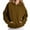 Brown-A, variant on Women's Oversized Hoodies Sweatshirts Cute Long Sleeve Fleece Pullover Tops Classic Loose Sweatshirts Fall Winter Outfit with Pocket