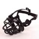 thumbnail image 4 of Bozal ajustable para perros, antimordeduras, transpirable, resistente, con forma de cesta, para perros, talla S, nailon negro, 4 of 5