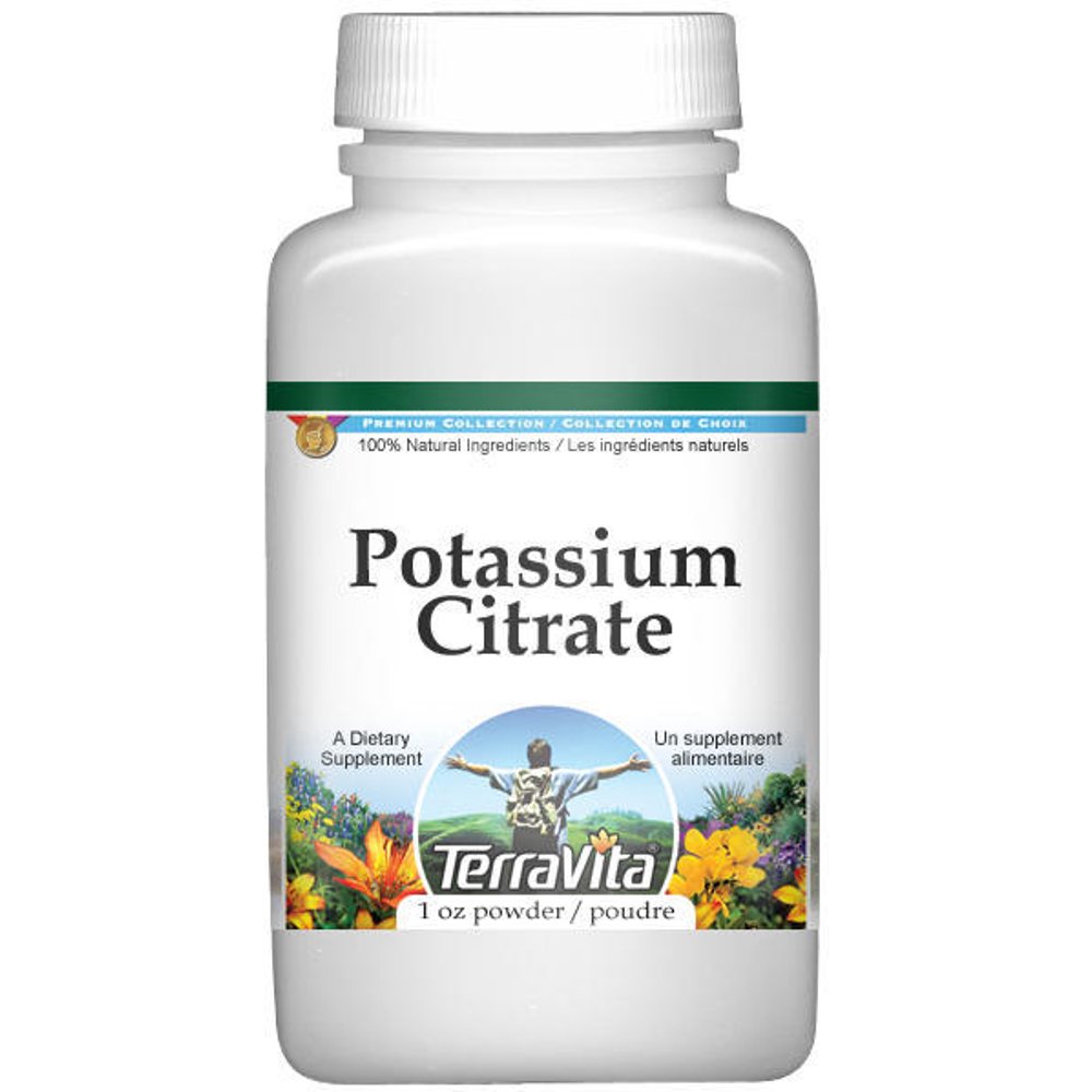 Potassium Citrate Powder (1 oz, Zin 512694)