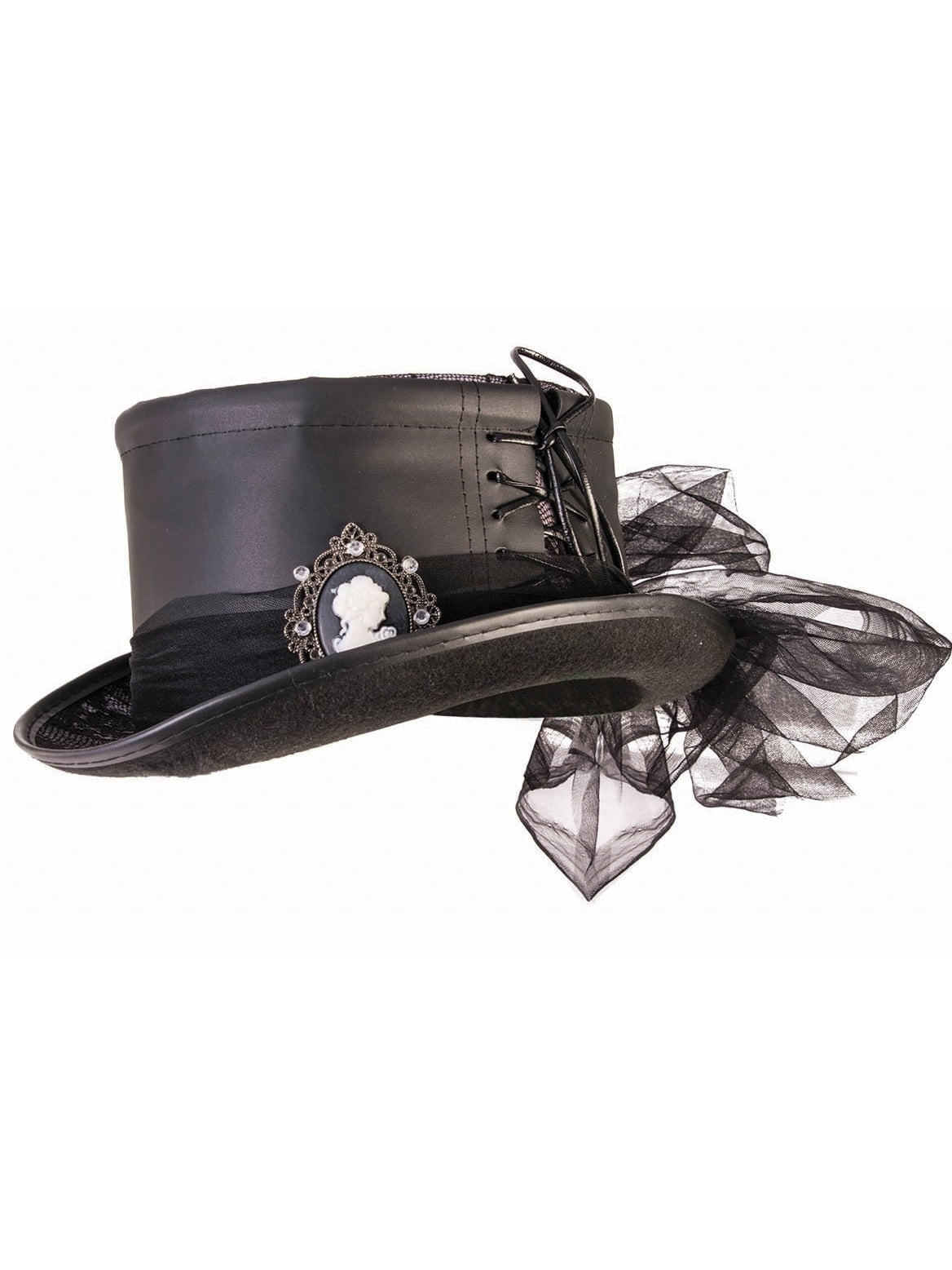 Black Steampunk Top Hat - Walmart.com