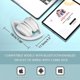 thumbnail image 4 of Auriculares supraaurales Bluetooth Auriculares envolventes inalámbricos Sendowtek Llamadas manos libres plegables con micrófono Soporte estéreo de alta fidelidad Micro Sd/tf/fm para computadora p, 4 of 4