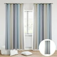 thumbnail image 4 of GUOOL 1Panel Blackout Curtain for Patio Extra Long Block Heat Waterproof Solid Grommet Beige, 4 of 8
