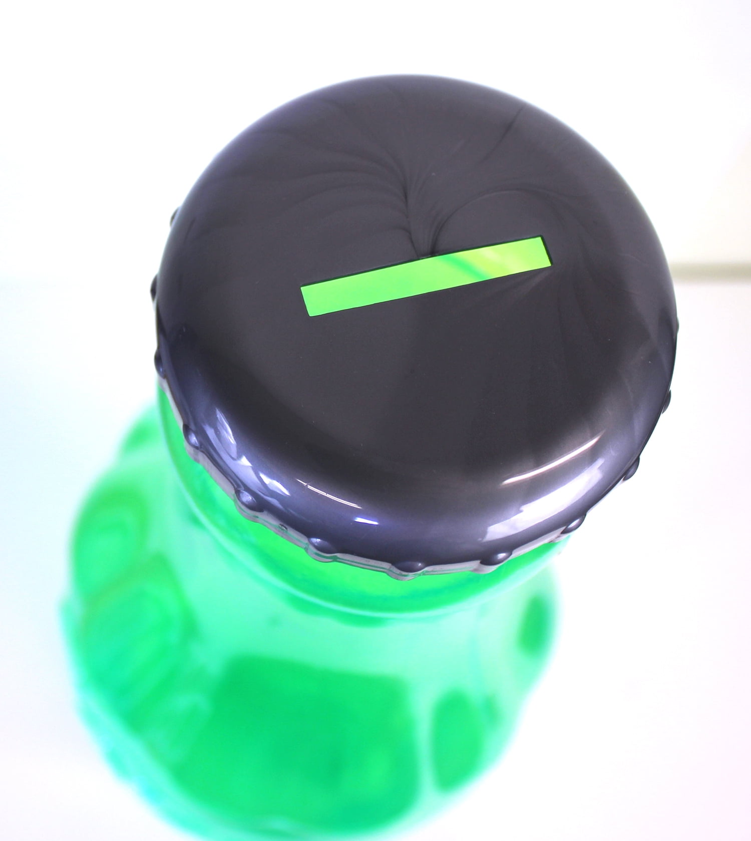 Coke Bottle Bank 22" Neon Green