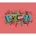 thumbnail image 2 of Boy's Minecraft Boom  Performance Graphic Tee Red Heather Small, 2 of 4