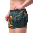 thumbnail image 4 of Balery Whimsical Starry Night Scene Men's Boxer Briefs, Soft and Breathable Cotton Underwear with nylon Waistband-X-Large, 4 of 9