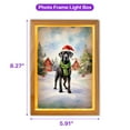thumbnail image 5 of Hello Winter Great Dane Frosty Morning Walk Welcome Snowy Christmas Acrylic Plaque with Wood Photo Frame Box Danes Dog Lover Gifts Light Box - 02018, 5 of 5