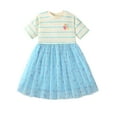 thumbnail image 2 of Emy Dola 2-8T Girls Striped Tutu Dress Glitter Sequin A-line Princess Tulle Dresses for Wedding Birthday Party, 2 of 9