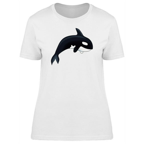 Orca Doodle T-Shirt Women -Image by Shutterstock, Female Medium