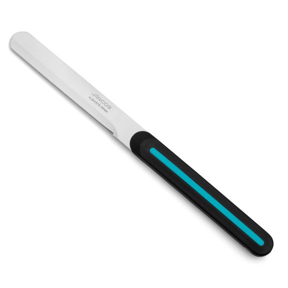 ARCOS 4 Inch Stainless Steel Paring Knife, Black and Blue, B-line Series