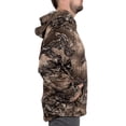 thumbnail image 3 of Men's Camo Hunting Performance Hoodie Pullover Sweatshirt by Realtree, Sizes S-3XL, 3 of 8