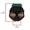 thumbnail image 3 of Starter Solenoid Relay for Honda VT500 Vt 500 Shadow Ascot 1983 1984, 3 of 5