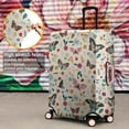 thumbnail image 4 of Beige Butterfly Flower Pattern Luggage Cover Fashion Suitcase Cover Baggage Covers Fit 25-28 Inch Luggage (Go Travel), 4 of 5