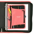 thumbnail image 3 of Five Star Xpanz 2" Zipper Binder, 380 Sheet, Round Rings, Coral (280109B-WMT), 3 of 6
