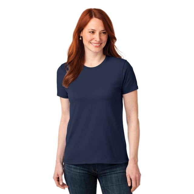 Camiseta de mezcla central para damas de Port & Company?. LPC55 Puerto & Compa??a LPC55
