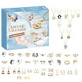 AROKOKO Countdown Sets 2024 Christmas Advent Calendar Bracelet Set Diy