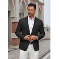 thumbnail image 2 of COOFANDY Men's Casual Blazer Regular Fit Lightweight Two Button Sport Coat Suit Jacket, 2 of 5