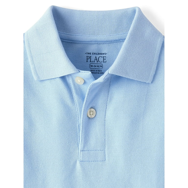 Light blue polo shirt toddler hotsell