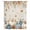 Brown, variant on Blue White Pumpkins Fall Sheer Curtains 72 Inch Length, Light Filtering Voile Curtain Panel, Thanksgiving Maple Leaves Rod Pocket Drapes Window Treatments for Living Room Bedroom 52"x72"