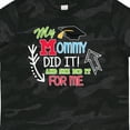 thumbnail image 4 of Inktastic My Mommy Did It and She Did It for Me with Graduation Cap Boys Toddler T-Shirt, 4 of 5