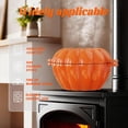 thumbnail image 2 of Wood Stove Steamer, Cast Iron Fireplace Humidifier, 2.4 Quart Capacity, Pumpkin Wood Stove and Fireplace Accessories for Decoration and Gifts, 2 of 6