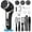 black, variant on Electric Foot Callus Remover (with Dander Vacuum) Rechargeable Foot Pedicure Tool Foot File, Professional Foot Care Kit Dead Skin Remover with 3 Heads and 2 Speeds, LCD Display