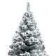 thumbnail image 5 of Árbol de Navidad vidaXL Nevado Artificial 150 cm con Luces LED, 5 of 9