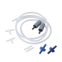 Homoyoyo 2Pcs Aquarium Airline Tube Air Pump Accessories Clear Flexible for Fish Tanks