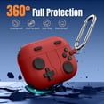 thumbnail image 6 of Comvin Compatible with Apple Airpods Pro 3 Case Cover with Cleaner Kit, Cool Funny Silicone Protective Case for AirPods Pro 3rd Generation Case (2025) for Men Boy,Red, 6 of 9