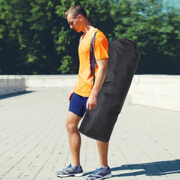 UPOUART Stroller Travel Bag Stroller Travel Cover Black Cloth 2Pcs