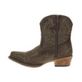thumbnail image 3 of Roper Womens Sashay Snip Toe Zippered Cowboy  Ankle Boots, 3 of 5