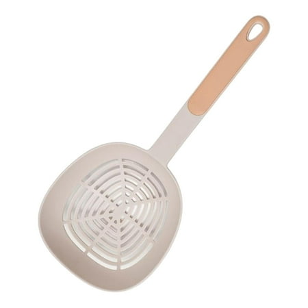 

Fine Mesh Sieve Sifter Long Handle Pasta Server for Vegetable Fruits Noodles pink